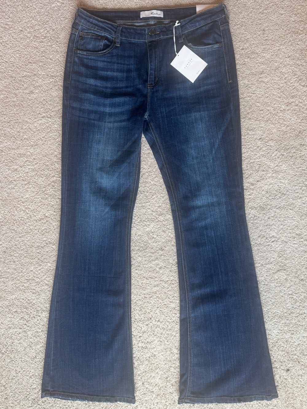 KanCan Dark Blue Flare Jeans
